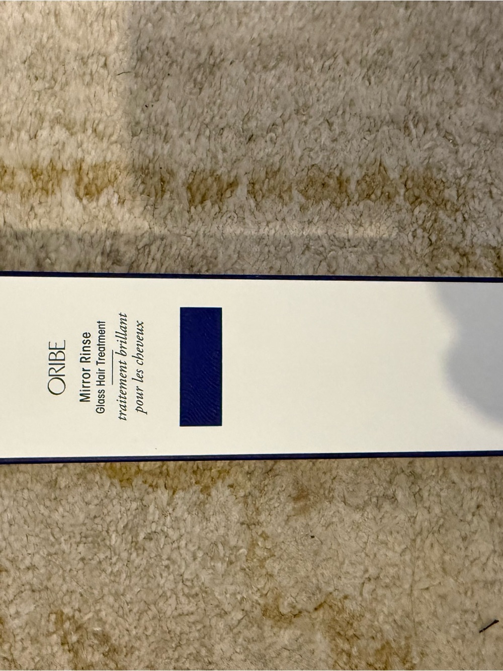 Oribe Mirror Rinse Gloss Hair Treatment - Navy Blue & White Full never opened